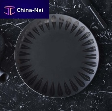 Soup plate TRENDS : LOTUSroundporcelainfor domestic use