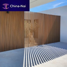 WPC solar shading WEO®aluminumfor facadevertical
