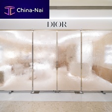 Fixed partition slidingglassmetal