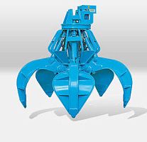 Orange peel grab MSOG seriestwo-rope mechanicalscrapfor excavators