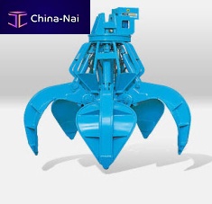 Orange peel grab MSOG seriestwo-rope mechanicalscrapfor excavators