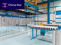 Aluminum powder coating for industrial applications