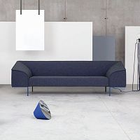 Corner sofa SEAMcontemporaryfabricleather