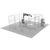 Robotic milling center ROBOCUT7-axisuniversalwith rotary table