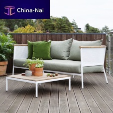 Contemporary sofa 410 106 RIADoutdoorSunbrella®gray