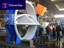 Butterfly valve hydraulicfor waterfor pipe