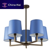 Contemporary chandelier BILLY : 1M1131 Cbrassgalvanised steelpainted metal