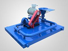 Turbine mixer continuoussolid/liquidpowder