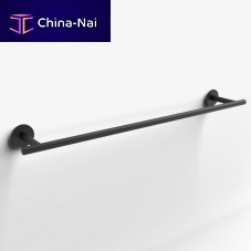1-bar towel rack OL03wall-mountedmetalblack