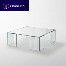 Contemporary coffee table GRIDglassrectangularsquare