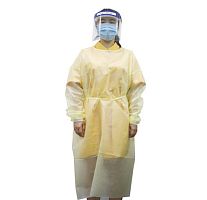 Women's surgical gown GC9002 seriespolyesterpolypropyleneyellow