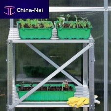 Aluminium profile MONOBLOCpolycarbonatewith symmetrical sectionL