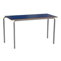 Contemporary table CLASSROOM MDFPVCmetal base