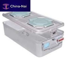 Instrument sterilization container PLUSHINE series anodized aluminumwith filterwith valve