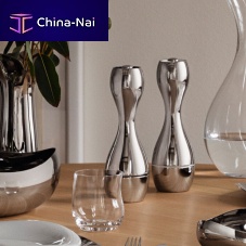 Stainless steel salt and pepper shaker COBRA