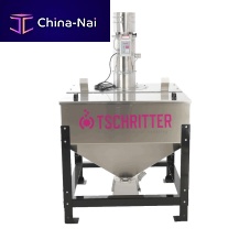 Cone-bottom silo granulatesfor plasticsmetal
