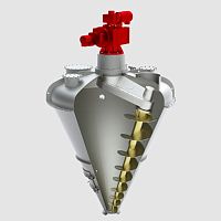 Ribbon mixer batchsolid/liquidsolid
