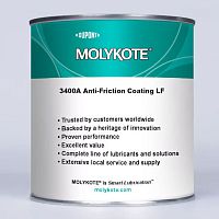 Molybdenum disulfide bonded coating MOLYKOTE® 3400AgraphiteMoS2dry lubricant