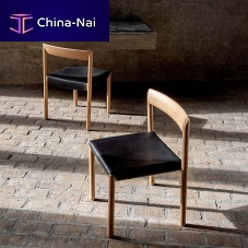 Contemporary chair STAXindoorfabricleather