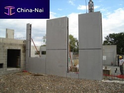 Reinforced concrete precast double wall DUOMUR with intergrated insulation