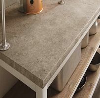 Porcelain countertop outdoorwhitegray