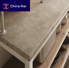 Porcelain countertop outdoorwhitegray