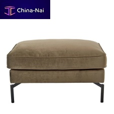 Contemporary footrest PPNO.2 fabric