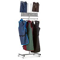 Mobile X-ray apron rack RR 10CH06