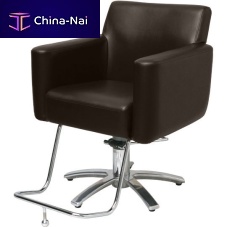 Contemporary beauty salon chair COFFsynthetic leathermetalwith hydraulic pump