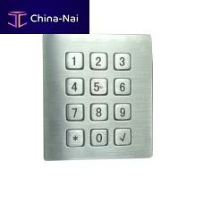 12-key keypad MKA-34N-V1panel-mountstainless steelUSB