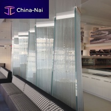 Removable partition fixedslidingglass