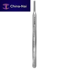 Stainless steel dental mirror handle HSJ 107-00
