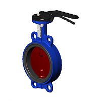 Butterfly valve Tecfly VPI-02 seriesleverfor waterfor compressed air