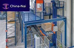 Roller conveyor verticaltransportlifting
