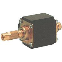 Oscillating piston pump for potable waterfor food productssolenoid-driven