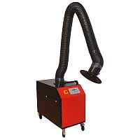 Mobile fume extractor EVO 2.2weldingwith HEPA filterwith extraction arm