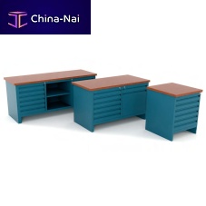 Wooden workbench 111 seriesmodularmulti-drawer