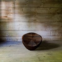 Contemporary pouf HUT-HUT woodenchild's unisex