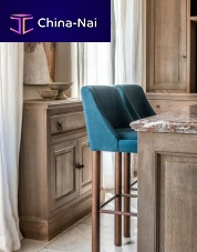 Contemporary bar chair APOLLINE BARCHAIR indoorfabricleather