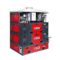 Gas compressor unit X-TOWERpistonair-cooledstationary
