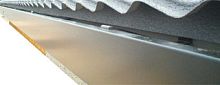 Galvanised steel soffit