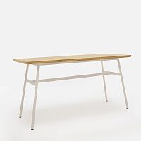 Contemporary high bar table TIMELINE oaksolid woodash