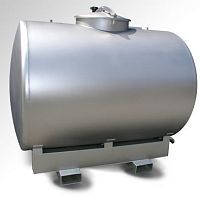Stainless steel tank for transportpaintbrake